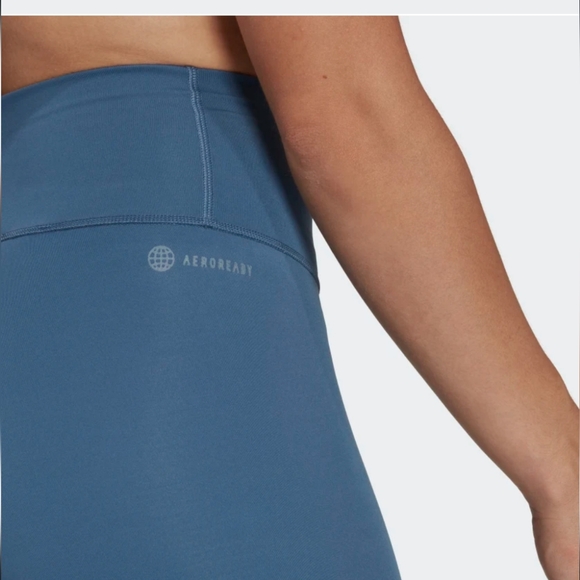 Adidas small blue leggings - Picture 6 of 10
